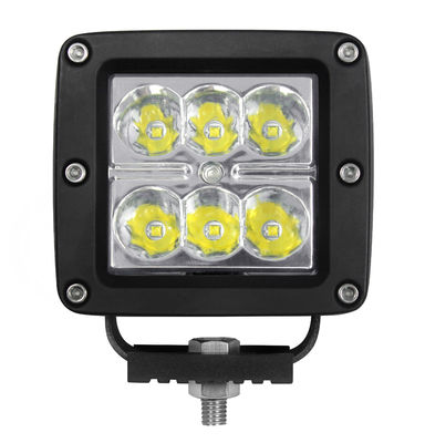 IP67 R10 Đèn LED chiếu tia điểm Pod Flood 90 độ 18W 3 inch Khối LED