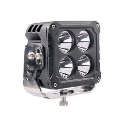 IP69K 40w 4 inch vuông Đèn làm việc LED hạng nặng OSRAM Chùm tia điểm