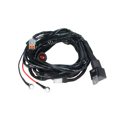 20 cm 14AWG Work Light Dây điện ô tô Công tắc chuyển tiếp cầu chì CSA