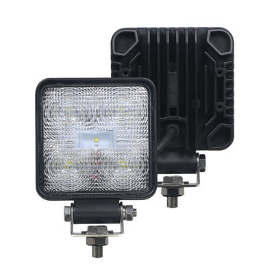10-30V Đèn pha LED vuông màu đen 9 W R23 R10 Chống va đập