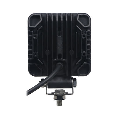 10-30V Đèn pha LED vuông màu đen 9 W R23 R10 Chống va đập