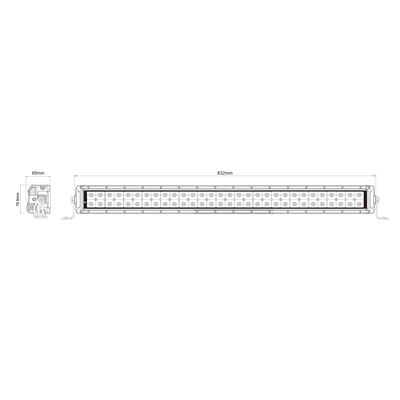 Thanh đèn LED ô tô 76cm 204W Thanh đèn LED Emark Osram Ống kính sưởi ấm
