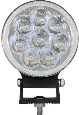 E50 R10 ATV 5 inch Đèn lái xe tròn Led ngoài trời 24W Chống thấm nước