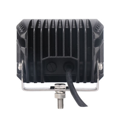Hanma 18W Phụ trợ Đèn pha LED làm việc Hình khối với tấm trang trí màu vàng