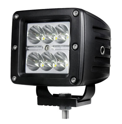 IP67 R10 Đèn LED chiếu tia điểm Pod Flood 90 độ 18W 3 inch Khối LED