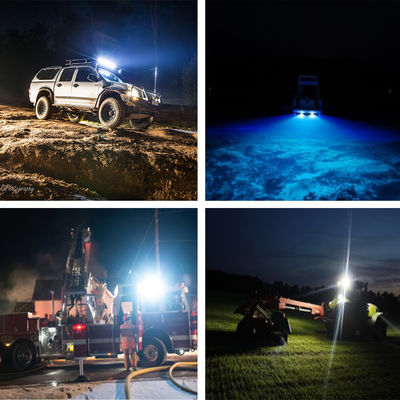 Lumen cao 80W LED Spot 7 inch Đèn Offroad tròn 16 * 5W CREE