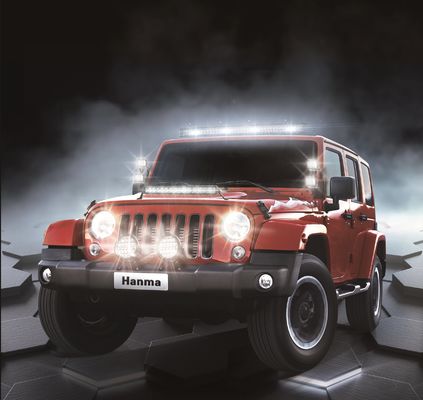 IP67 SUV UTV lái xe 7 inch Đèn LED địa hình tròn Công suất cao 45W 4050lm