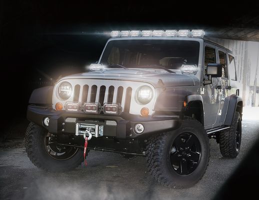 Đèn lái xe Offroad công suất cao UTV 9 inch HANMA 51W