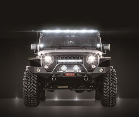 Thanh ánh sáng đèn Led hàng đôi cong 52 inch 300W Xe tải Offroad ATV SUV Thanh ánh sáng
