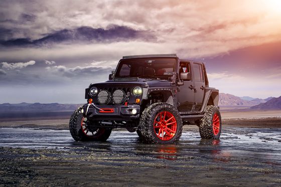 Bridgelux 3 inch Flood Đèn LED Offroad tròn 2 PCS 1440lm