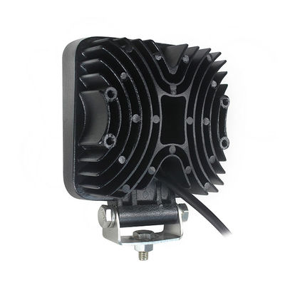 Đèn làm việc LED vuông 4PCS IP67 2160lm Vỏ màu đen