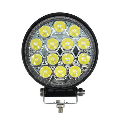 Đèn LED làm việc điểm tròn 4PCS 42W cho máy móc kỹ thuật