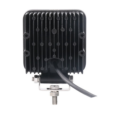Đèn LED chiếu tia điểm IP69K 48W Đèn LED hình vuông màu đen Đèn làm việc trên đường